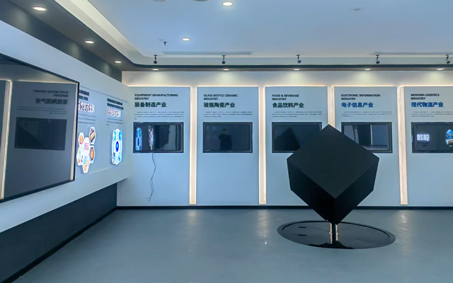 城市展厅立体魔方屏