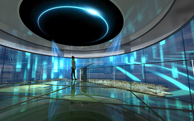 城市展厅沉浸式投影空间