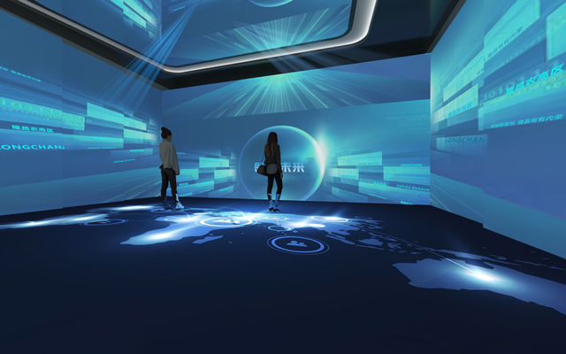 城市展厅沉浸式全息投影